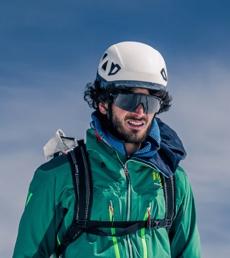 Edoardo Montorsi, guida alpina IFMGA e maestro di alpinismo di WB Guides